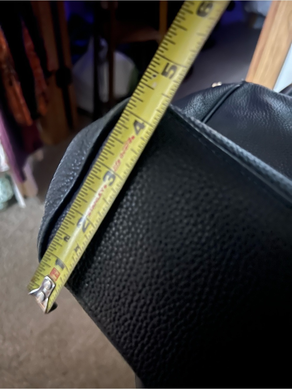 KATE SPADE | BLACK PEBBLED TEXTURED LEATHER HOBO SHOULDER BAG PURSE - Picture 11 of 13